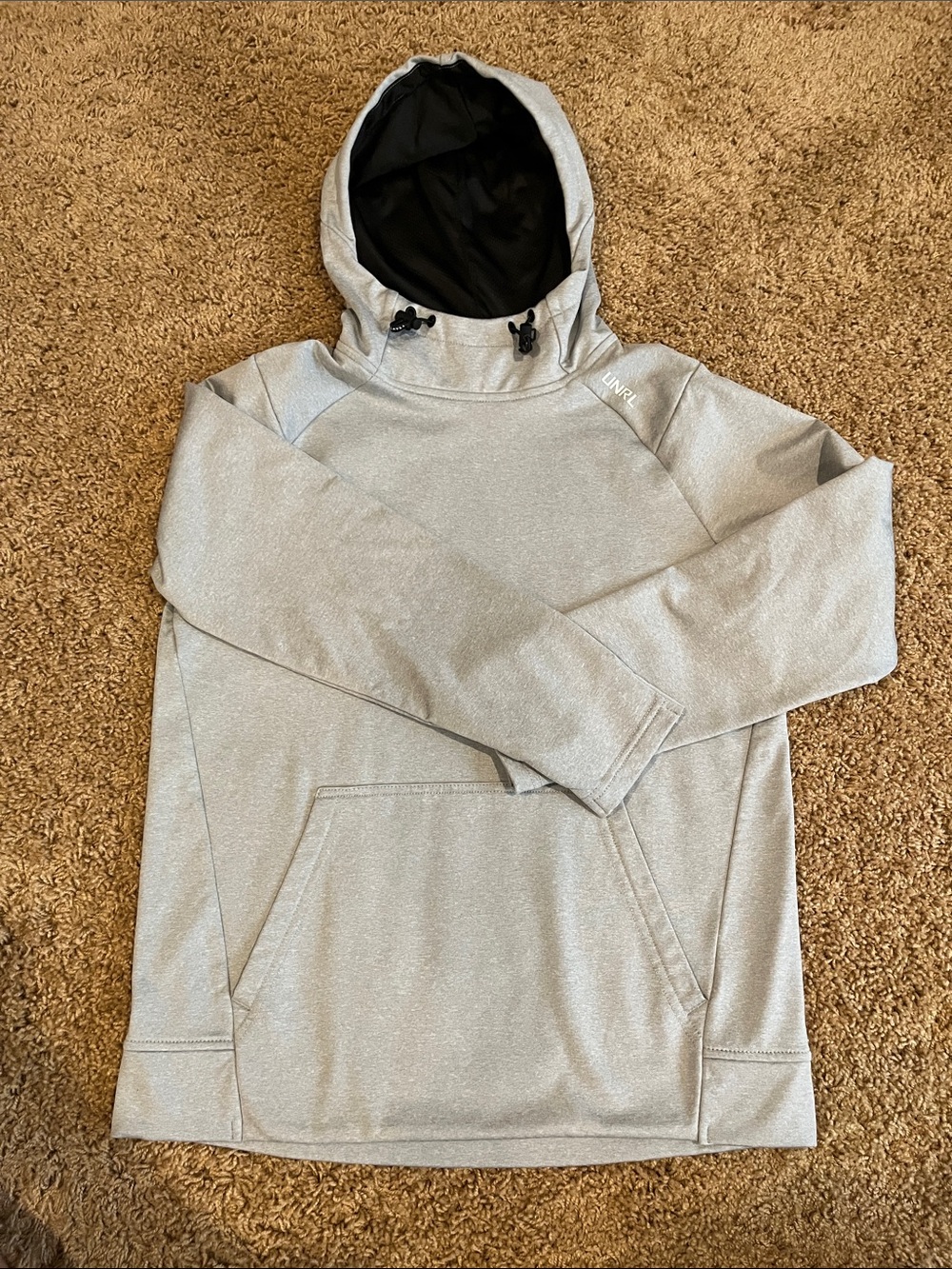 UNRL Boys Size Medium Grey Hoodie